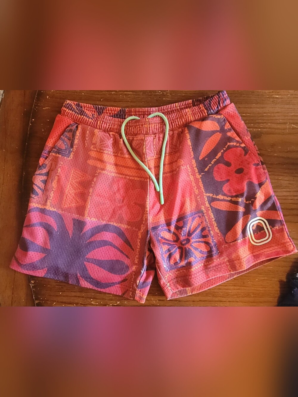 🔥 Rare  Overtime SpongeBob  Mesh Shorts Mens L! 🔥